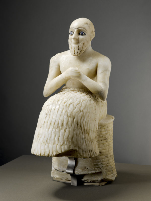 Exposition Louvre-Lens (statue d'Ebih-Il)